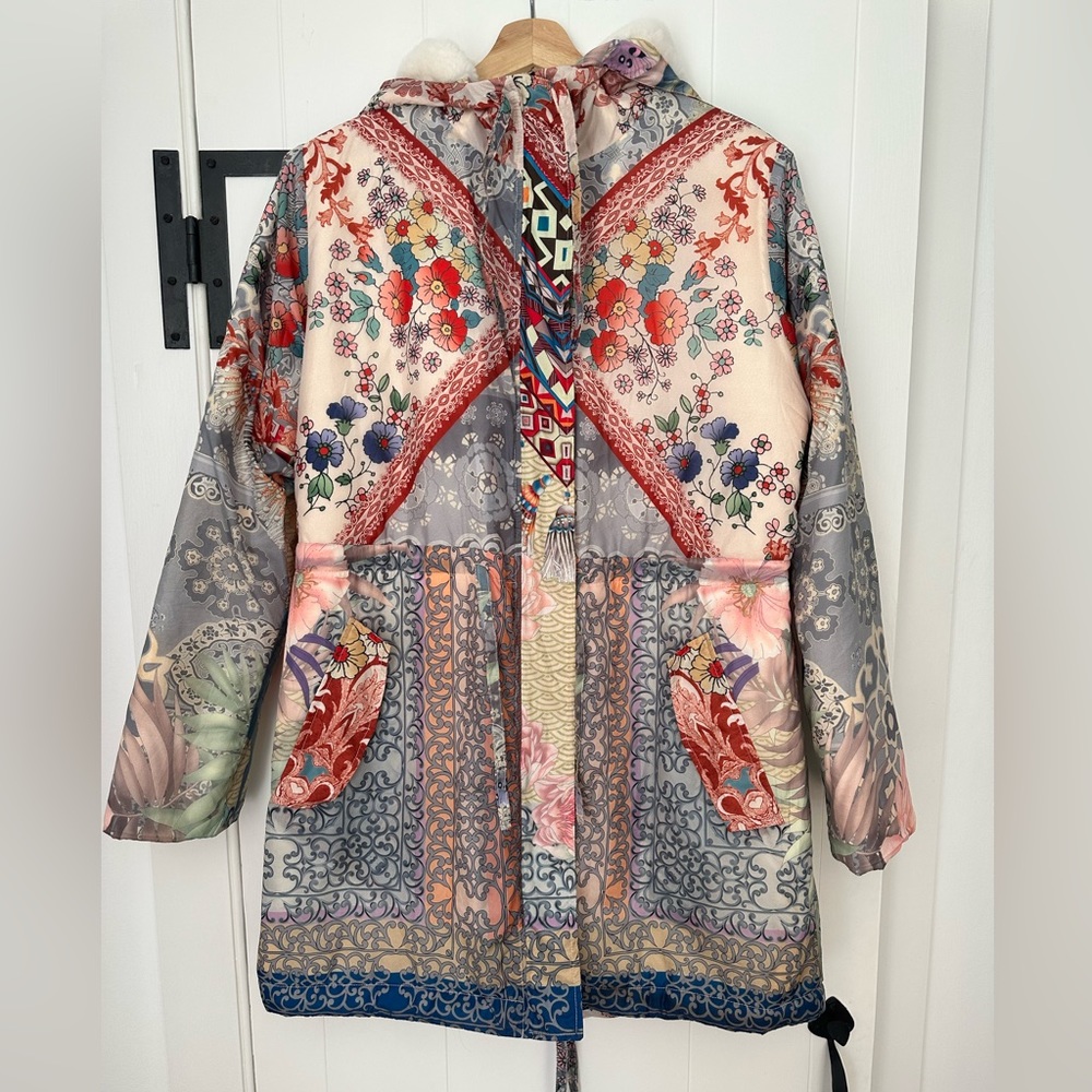 Johnny Was Anorak Jacket Sherpa NWT S